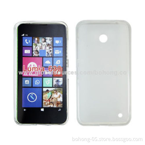 Pudding TPU Cases for Nokia 630, Different Colors Available, 500 Pieces MOQ Each Color